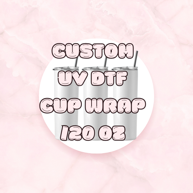 Link 4 - Custom order for UV DTF cup wrap 20OZ Tumbler 