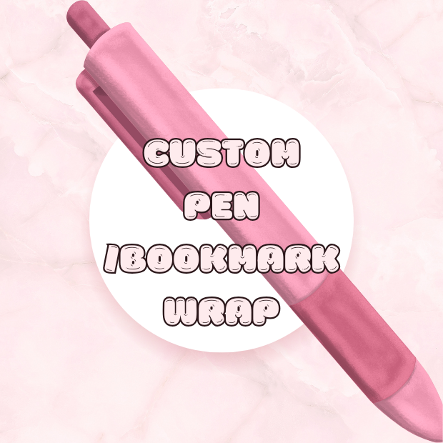 Link 6 - Custom order for UV DTF Pen / Bookmark /Keychain/Ornaments wrap 