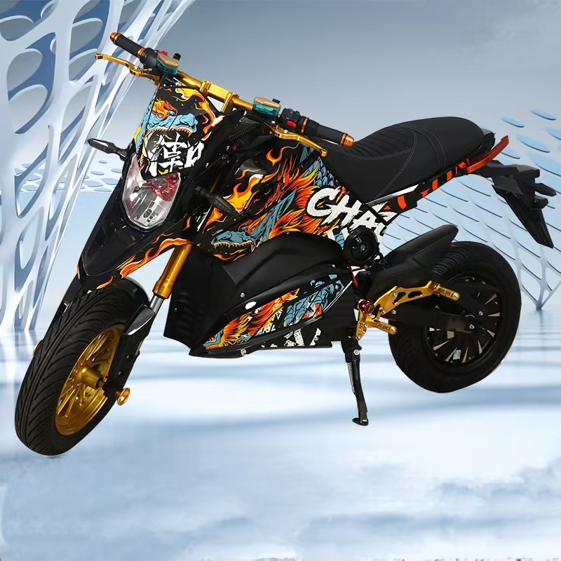 Little monkey electric motorcycle 72v high-speed high-power electric motorcycle burst into small monster cool car