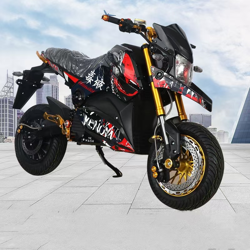 Little monkey electric motorcycle 72v high-speed high-power electric motorcycle burst into small monster cool car