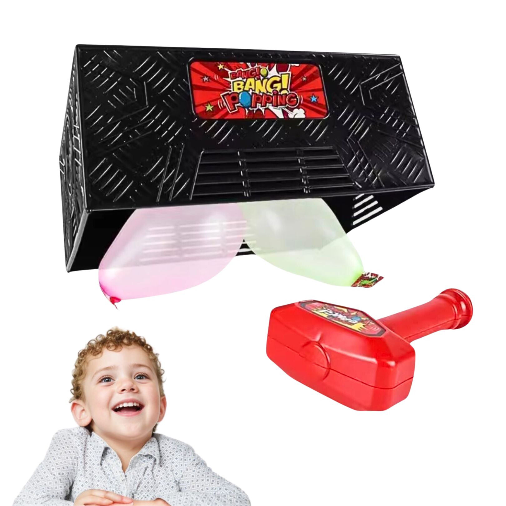 Whack a Balloon Game, Tricky Board Games, Boom Balloon Game for Family Party Adults and Kids