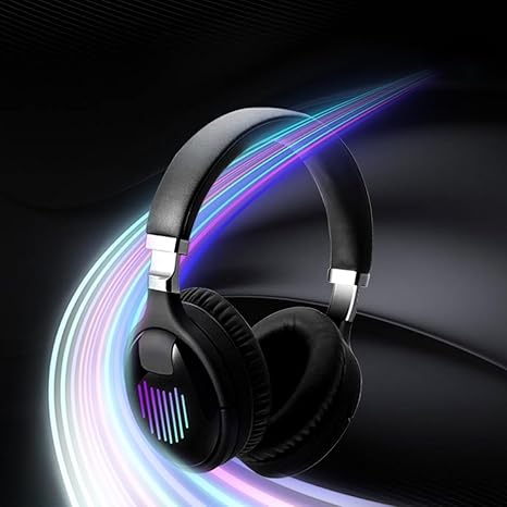 10pcs Bundle Wireless Silent Disco LED Flashing Light Headphones with 1 Transmitter 500m Distance