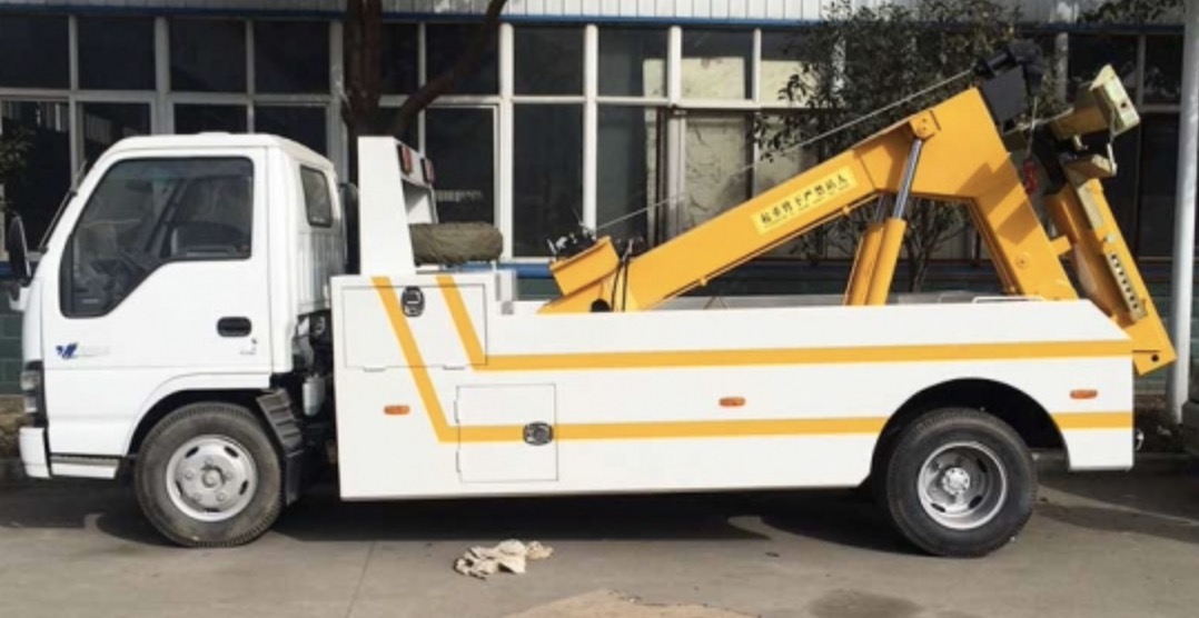 5 Ton Integrated IsUzu 600PRecovery Truck