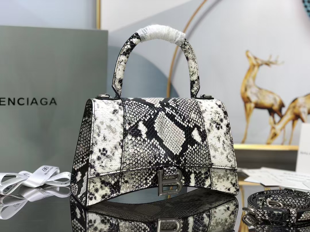 The Upgrade Balenciaga snake  hourglass bag