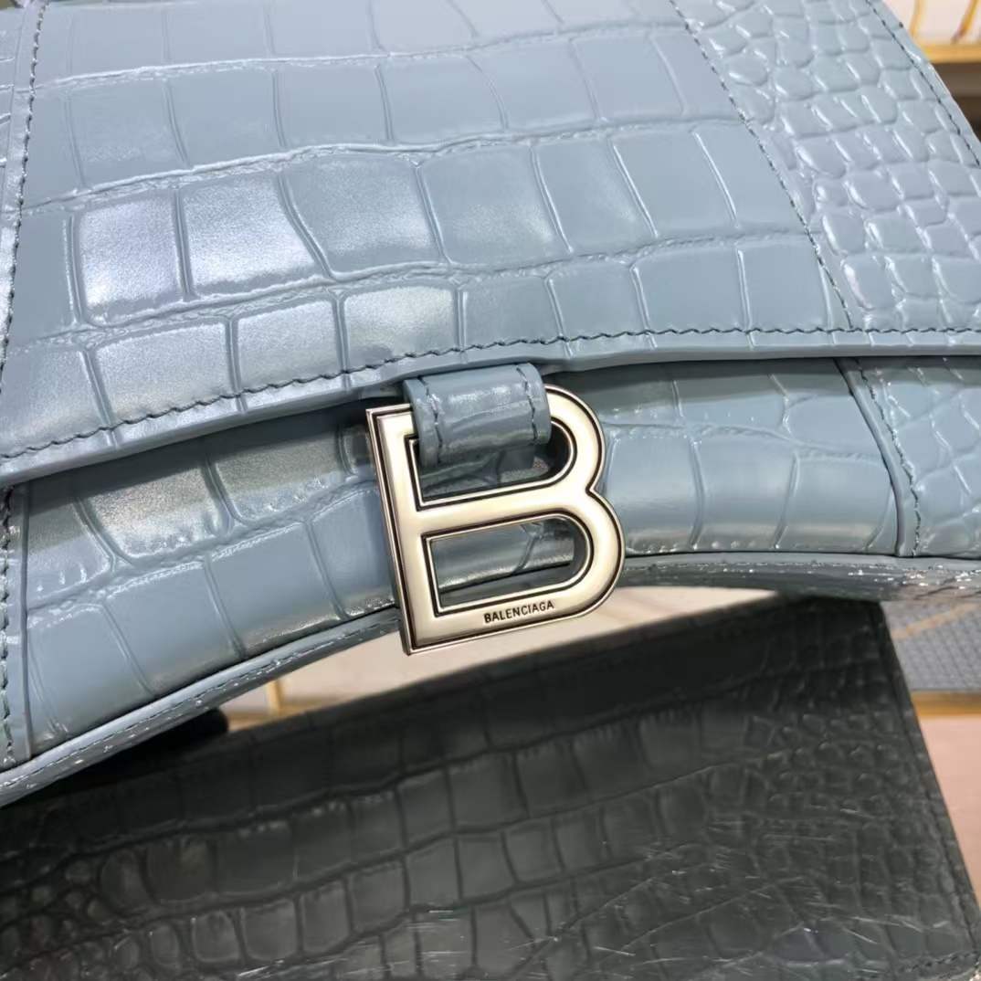 The Upgrade Balenciaga crocodile hourglass bag