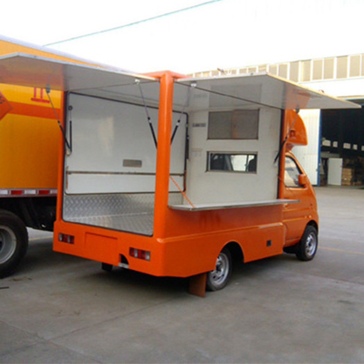 Multifunctional food truck Ice cream truck Snack car Mobile vending car 