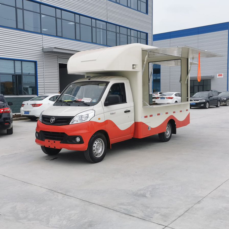 Multifunctional food truck Ice cream truck Snack car Mobile vending car 